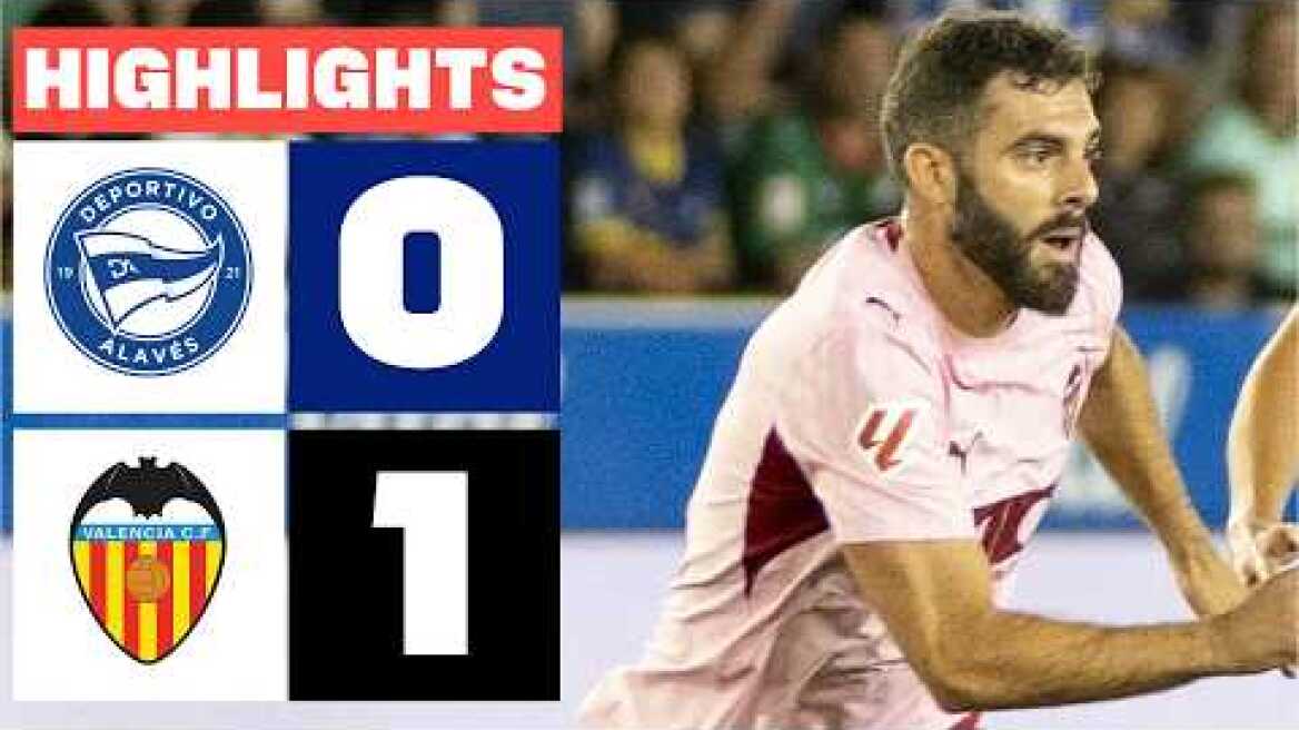 DEPORTIVO ALAVÉS 0 - 1 VALENCIA CF | RESUMEN LALIGA EA SPORTS