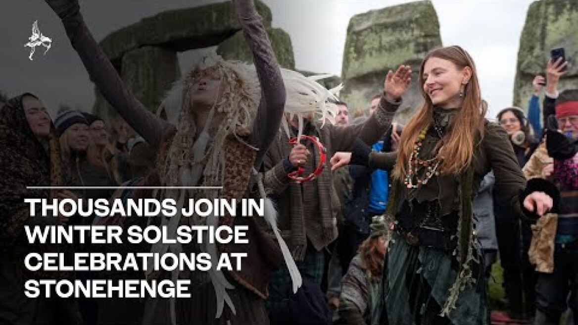 Thousands join in winter solstice celebrations at Stonehenge