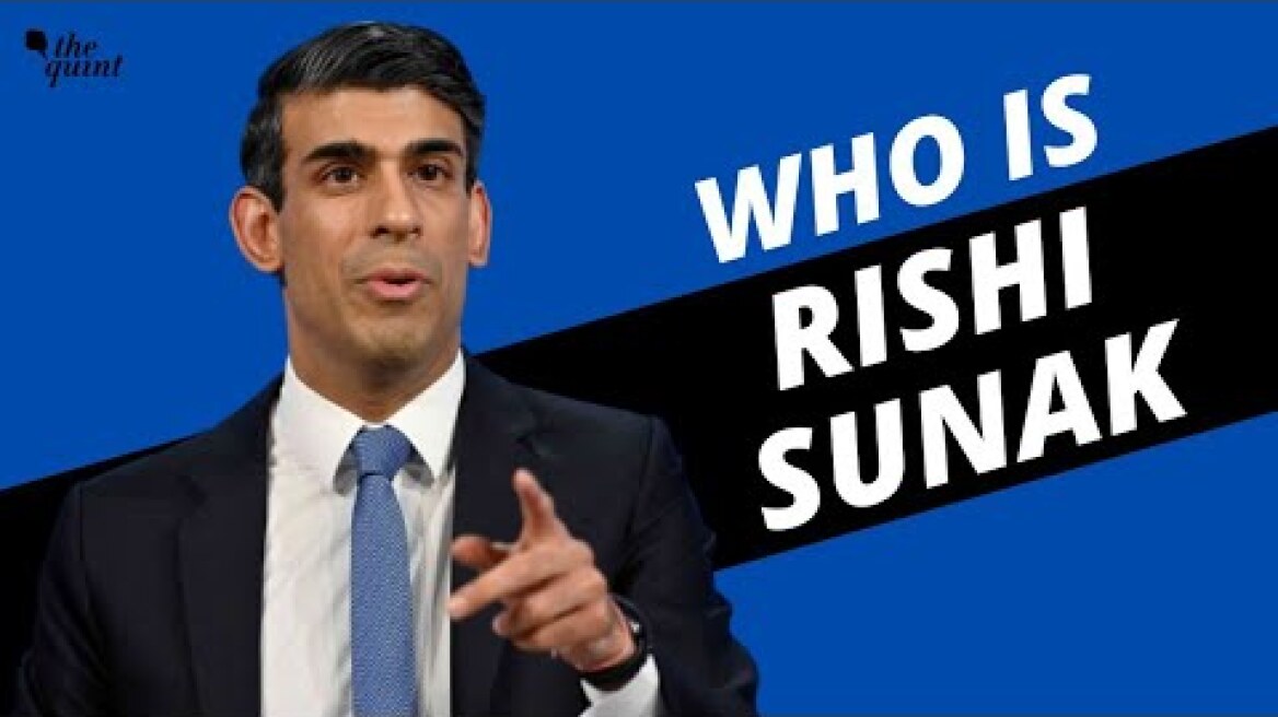 Who is Rishi Sunak, the Indian-Origin MP Who's in the Race to be New UK PM?
