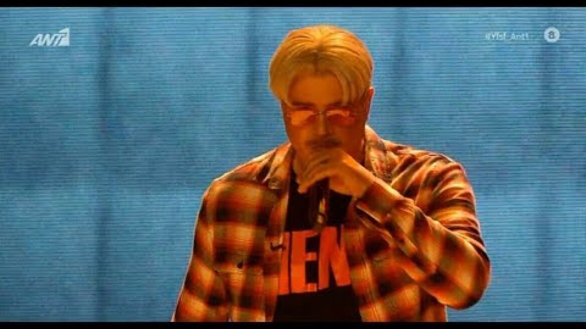 Ο Λάμπης Λιβιεράτος ως FY (Your Face Sounds Familiar 6: 4ο Live - 08.03.2020)