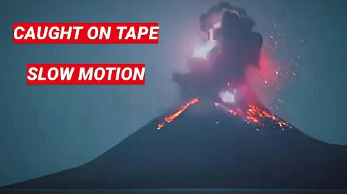 Krakatoa Volcano Eruption - April, 11, 2020