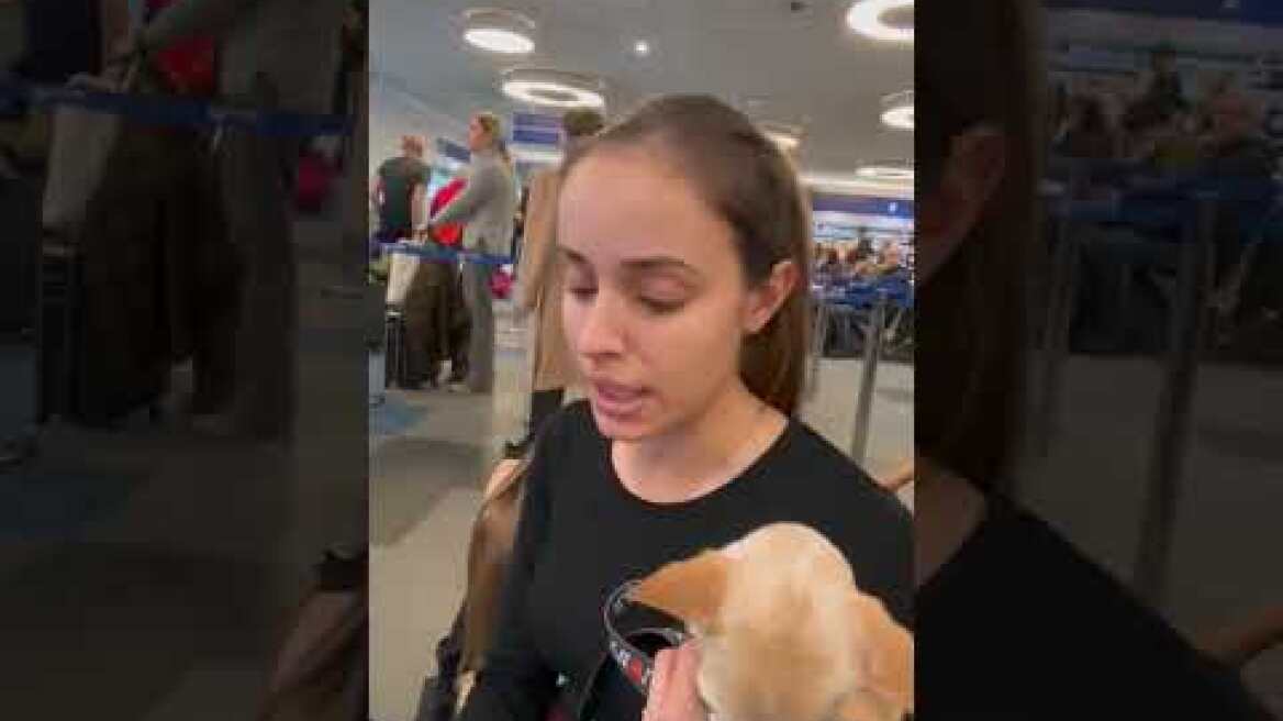 Επιβάτης μιλά για τις καθυστερήσεις στο αεροδρόμιο Ελευθέριος Βενιζέλος (1)