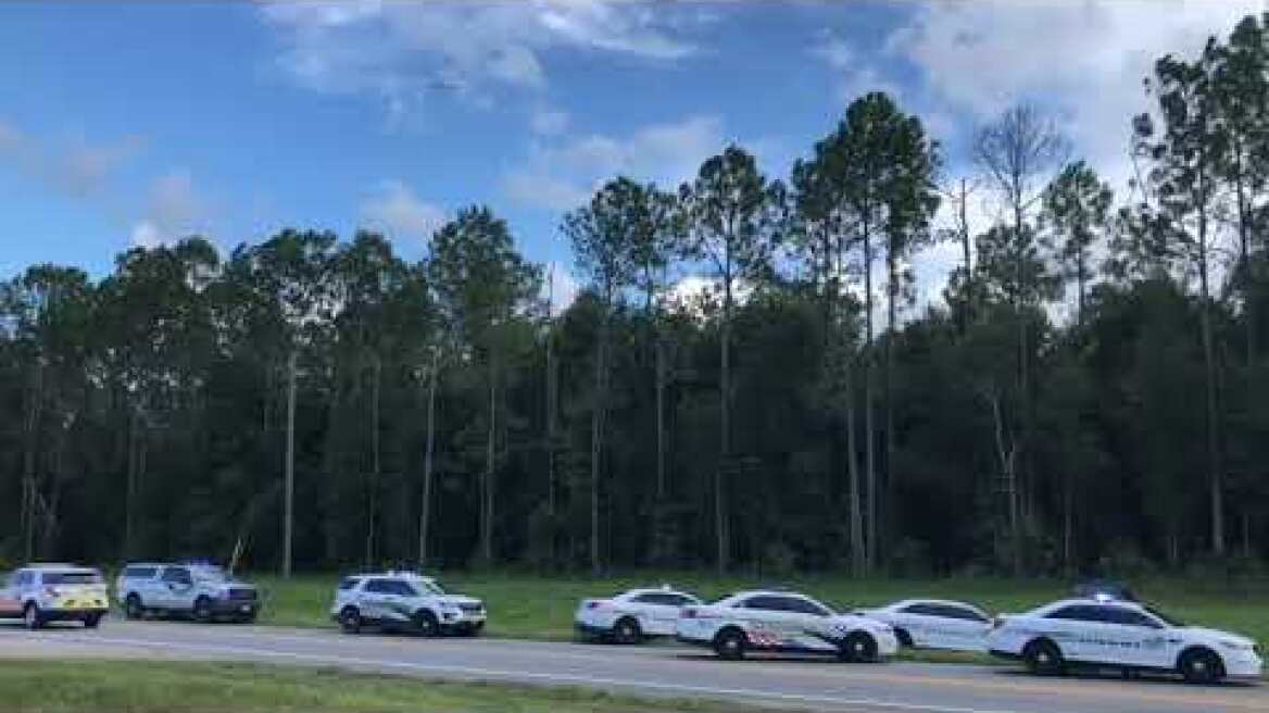 3 people killed in plane crash west of DeLand on Sunday, officials said. Plane was partially onfire