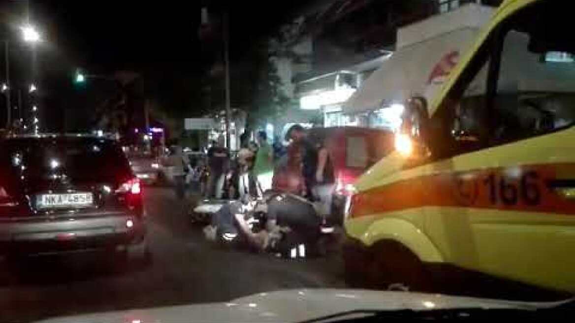 Παράσυρση πεζού στην Παπαναστασίου