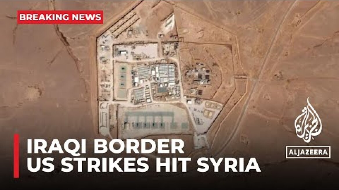 Breaking News: US air strikes reported in eastern Syria
