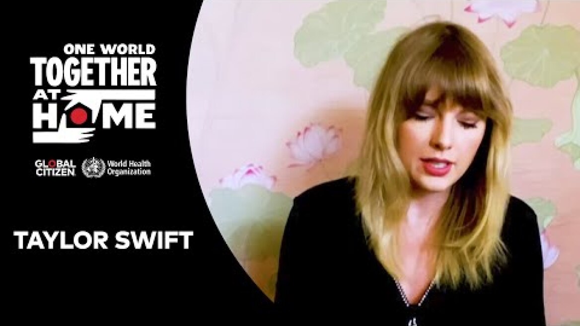 Taylor Swift performs "Soon You'll Get Better" | One World: Together At Home