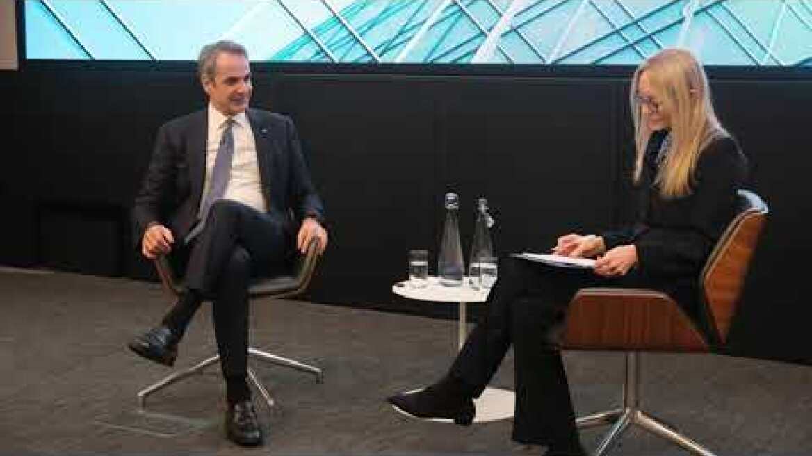 Συζήτηση Κυριάκου Μητσοτάκη με την Morgan Stanley