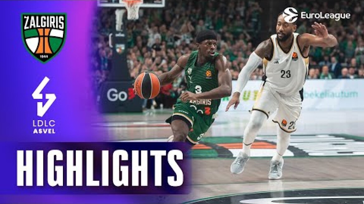 Euroleague: Αήττητοι έβγαλαν την διαβολοβδομάδα Ερυθρός Αστέρας, Ζάλγκιρις, Βαλένθια και Μπάγερν Lithuanian FIRE, French SILENCE | Zalgiris Kaunas - ASVEL | R8 BASKETBALL HIGHLIGHTS 2025-26