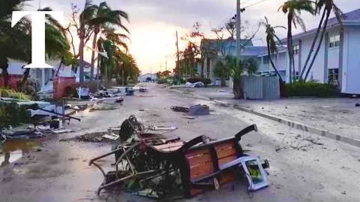 Hurricane Milton destruction revealed in drone video