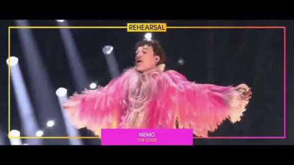 CLIP 🇨🇭 2nd Rehearsal - Nemo - The Code @ Switzerland Eurovision 2024