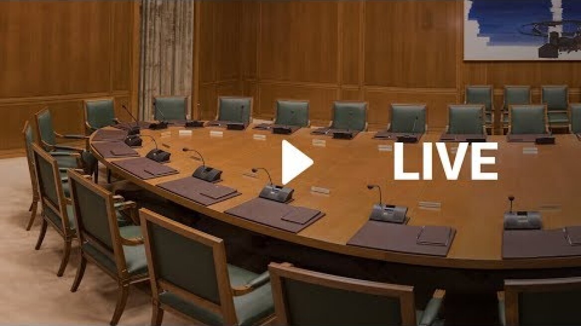 Εισήγηση στη συνεδρίαση του Υπουργικού Συμβουλίου