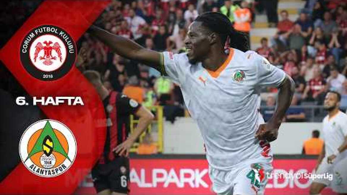 Çorum FK - Alanyaspor - Highlights/Özet | Trendyol Süper Lig - 2026/27