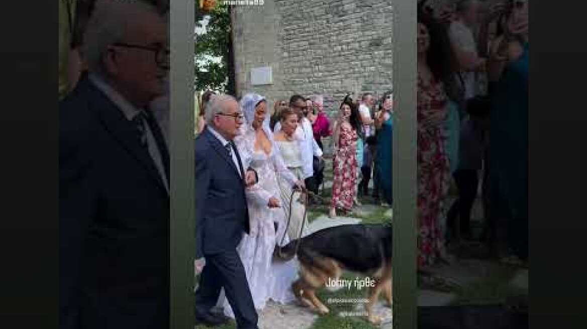 Τζώνη Καλημέρης – Ελπίδα Ιακωβίδου: Παντρεύτηκαν με θρησκευτικό γάμο στο Νυμφαίο (3)