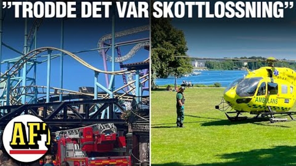 Dödsolycka på Gröna Lund – Aftonbladet på plats