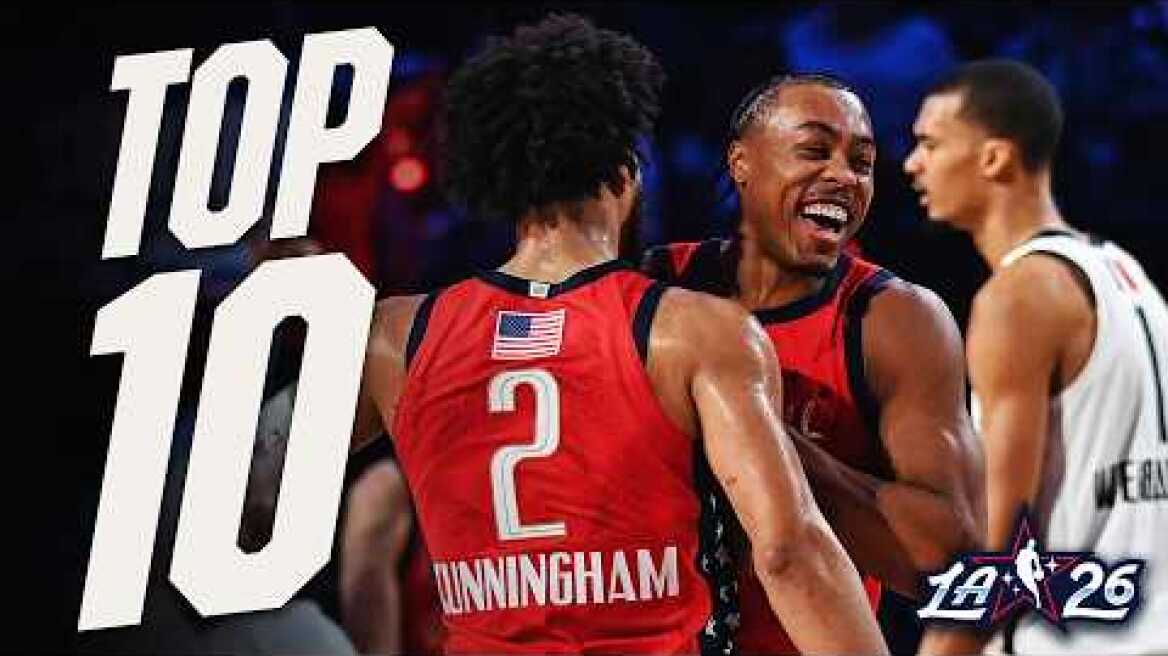 NBA's Top 10 Plays of the Night | February 15, 2026