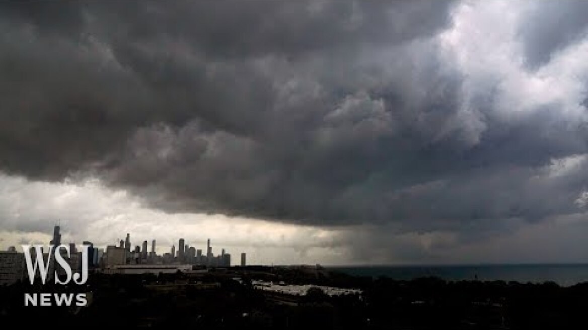 Warning Sirens Sound Across Chicago as Tornadoes Approach | WSJ News