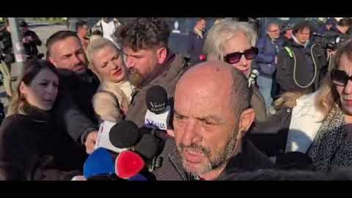 Συνεχίζεται η δίκη για τα Τέμπη: Χρήστος Βλάχος, συγγενής θύματος