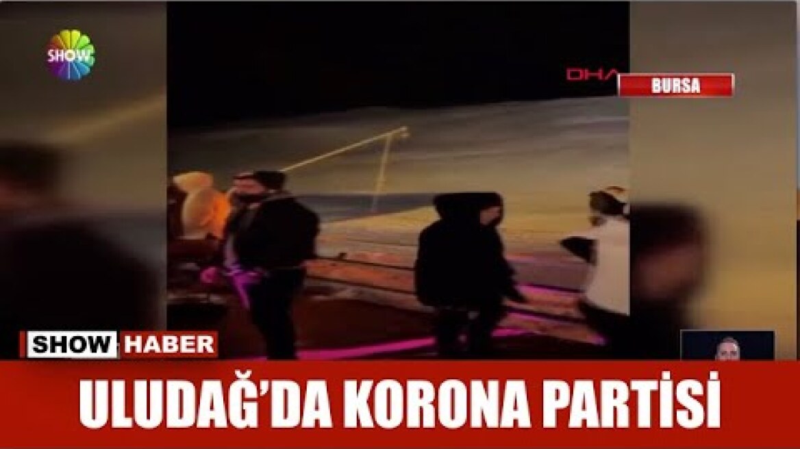 Uludağ'da korona partisi
