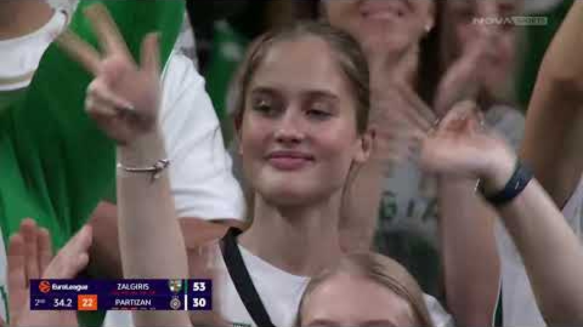 Ζάλγκιρις Kάουνας - Παρτίζαν: 109-68 (MD 17, 19/12/25)