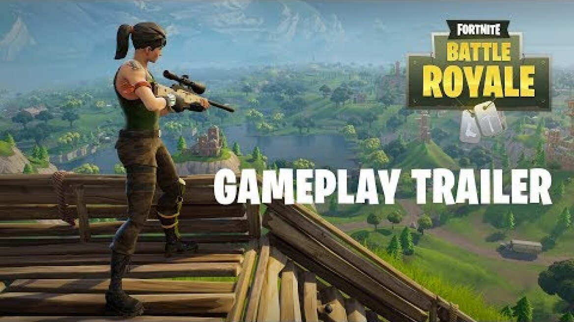 Fortnite Battle Royale - Gameplay Trailer (Play Free Now!)