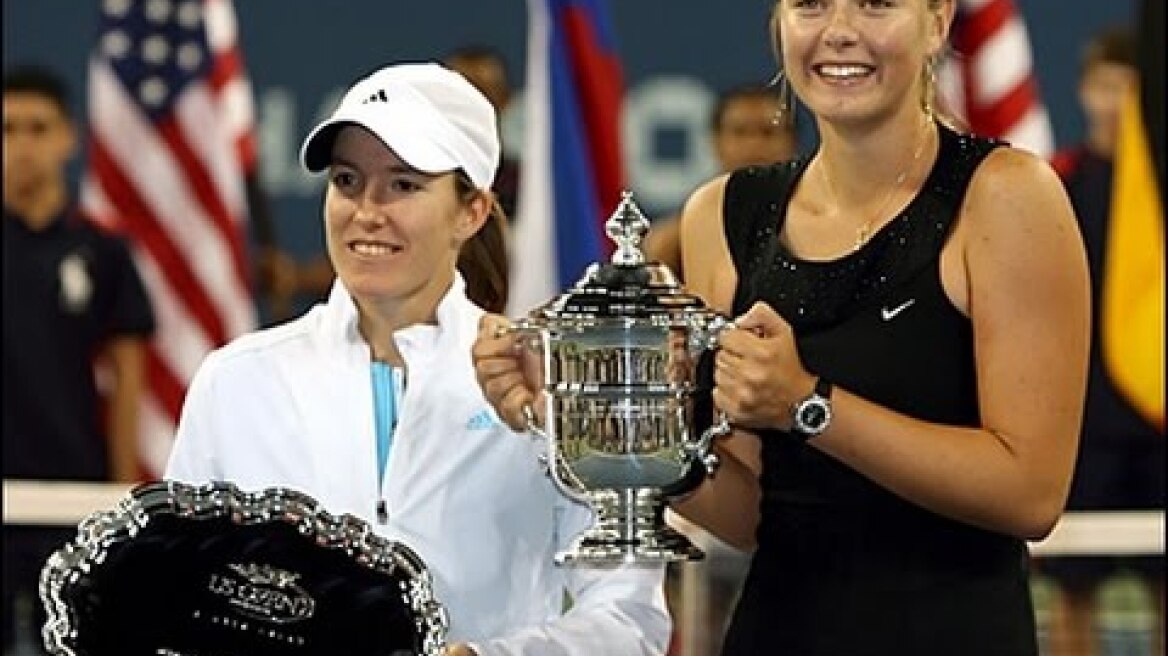 Maria Sharapova VS Justine Henin Highlight US Open 2006 Final