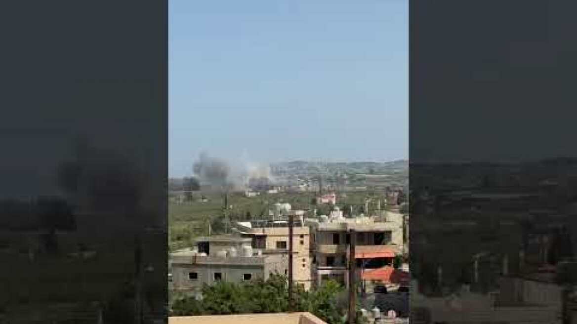 Οι Ισραηλινοί σφυροκοπούν το Λίβανο (2)