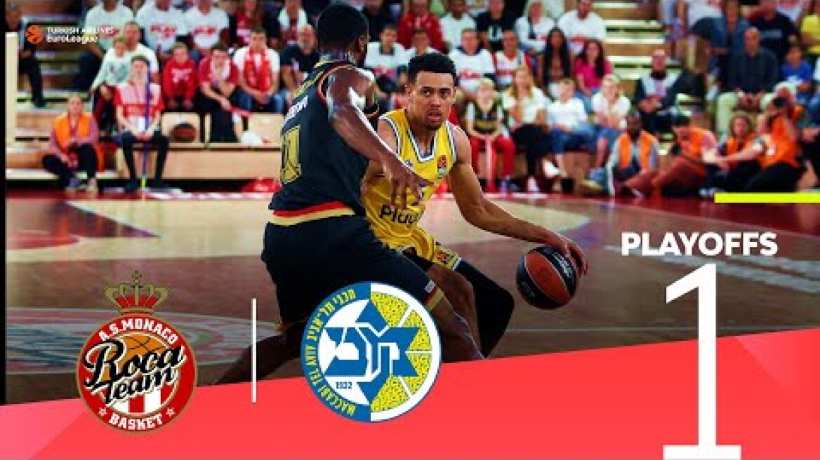 Brown, Baldwin lead Maccabi to road win! | Playoffs Game 1, Highlights | Turkish Airlines EuroLeague