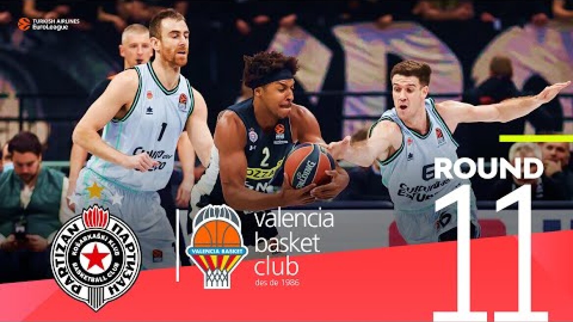 Valencia takes OT win in Belgrade!  | Round 11, Highlights | Turkish Airlines EuroLeague