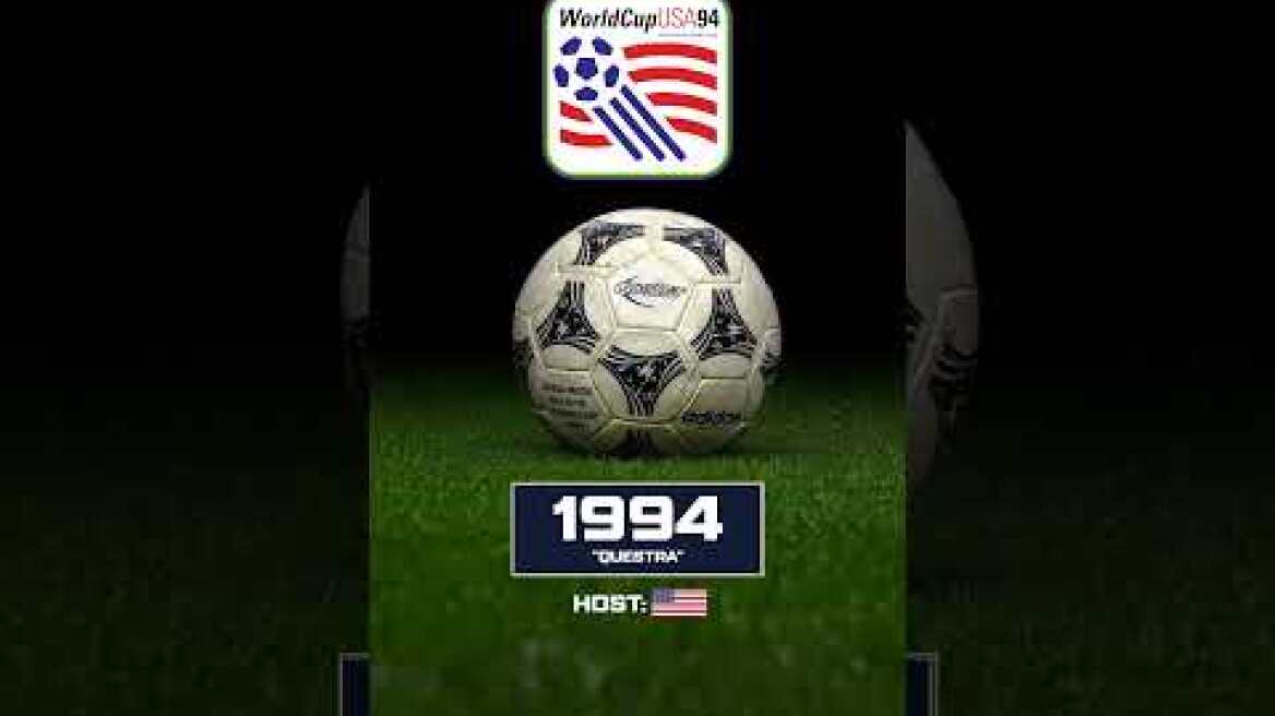Every FIFA World Cup Ball in history ⚽️ #FIFA #WorldCup #soccer