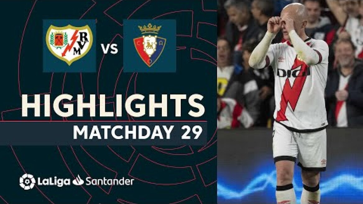 Resumen de Rayo Vallecano vs CA Osasuna (2-1)