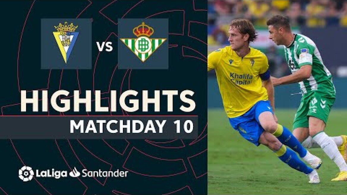 Resumen de Cádiz CF vs Real Betis (0-0)