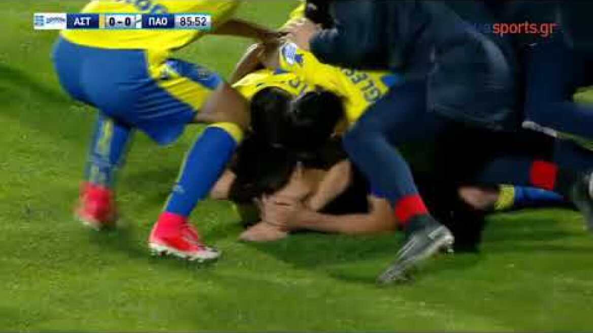 10η Αγ. ΑΣΤΕΡΑΣ ΤΡΙΠΟΛΗΣ - ΠΑΝΑΘΗΝΑΙΚΟΣ 1-0