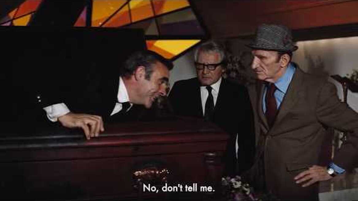 DIAMONDS ARE FOREVER | Bond Escapes the Coffin