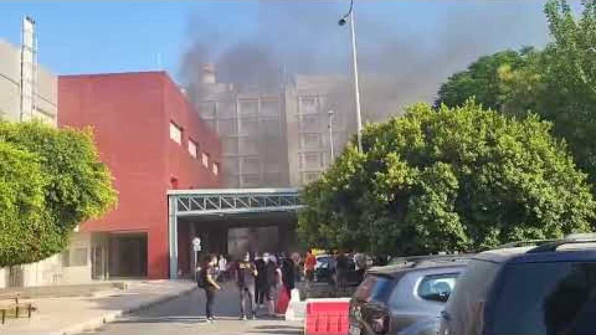 ΦΩΤΙΑ ΣΤΟ ΝΟΣΟΚΟΜΕΙΟ ΑΓΙΟΣ ΑΝΔΡΕΑΣ ΠΑΤΡΩΝ