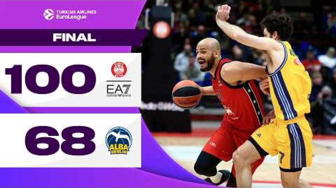 Explosive Third-Quarter Dominance | Milan - ALBA | BASKETBALL HIGHLIGHTS R21 2024-25