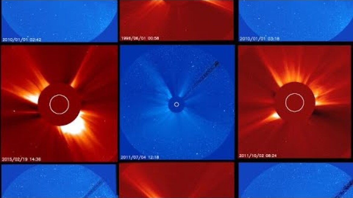 Four of Our Favorite SOHO-discovered Comets