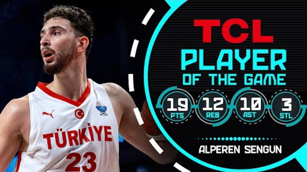 HISTORY! | Alperen Sengun becomes the youngest ever to post a triple-double in #EuroBasket 🇹🇷