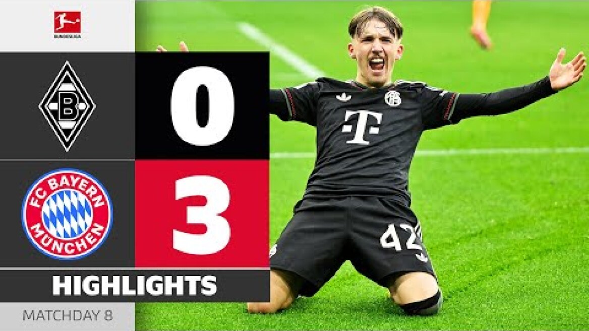 NO WAY To Stop Bayern! | BORUSSIA M'GLADBACH - FC BAYERN | Highlights | MD 8 – Bundesliga 2025/26