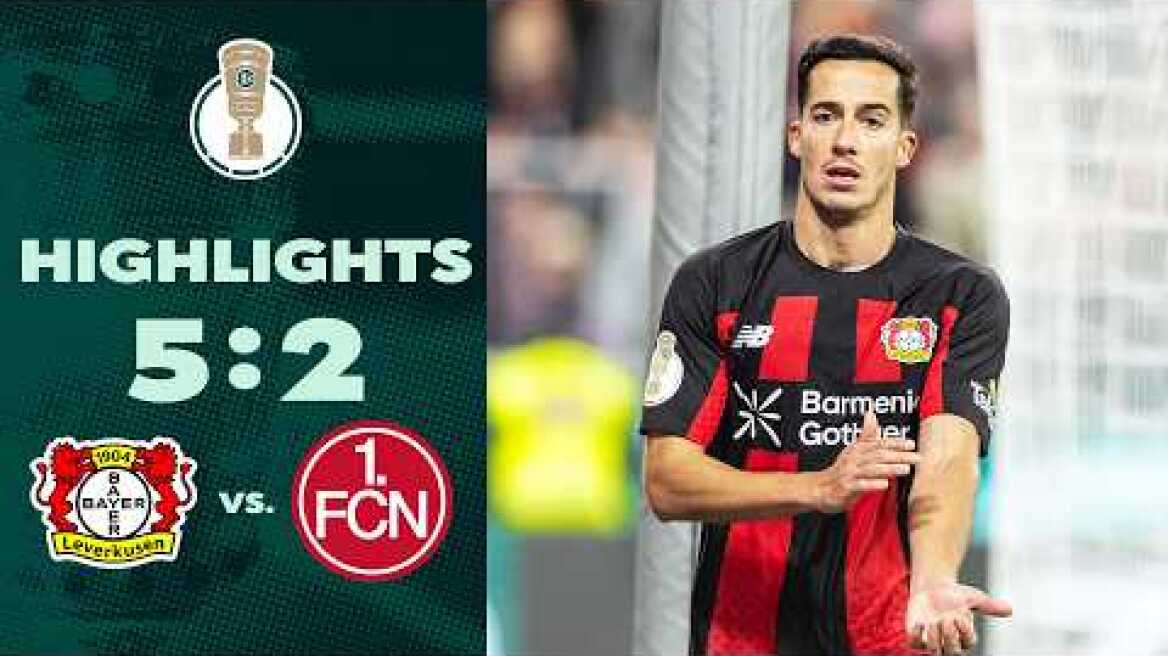 Incredible Vázquez goal & comeback! | Bayer 04 Leverkusen vs 1. FC Nürnberg | Highlights | DFB-Pokal