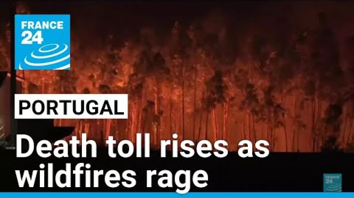 Portugal battles ferocious wildfires as toll rises • FRANCE 24 English