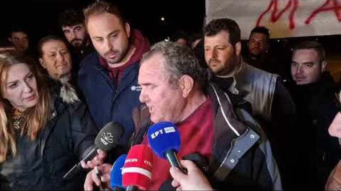 Ανεστιδης Κώστας, αγρότης, απαντά σε δήλωση που έκανε ο Βοριδης για την συνάντηση