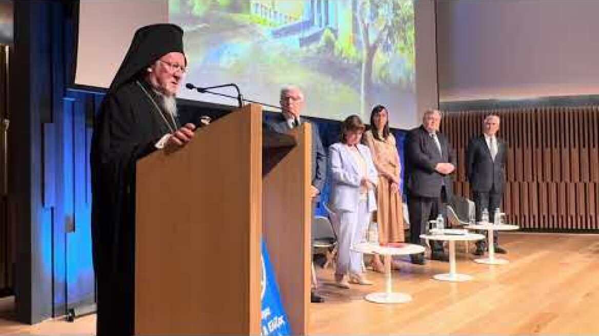 Ο Οικουμενικός Πατριάρχης Βαρθολομαίος για τον νέο Πάπα Ρώμης Λέοντα 14ο