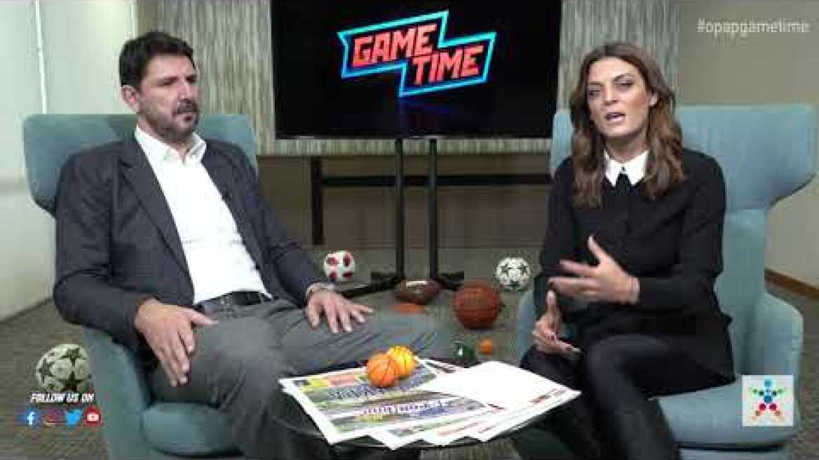 Ευθύμης Ρεντζιάς στο Game Time του ΟΠΑΠ: «Kαλάθης και Σπανούλης θα κρίνουν το ντέρμπι των αιωνίων»
