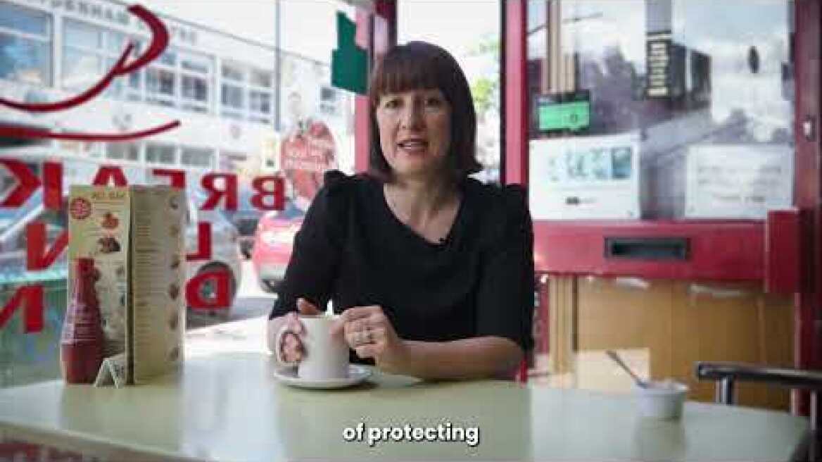 SHADOW CHANCELLOR RACHEL REEVES: With me, you'll get stability.