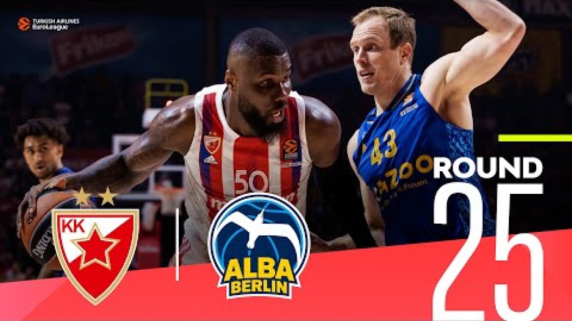 Maodo Lo leads ALBA past Zvezda! | Round 25, Highlights | Turkish Airlines EuroLeague