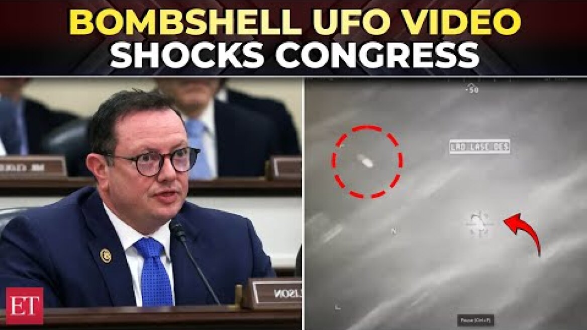 UFO Hearing: Bombshell video shows US military’s missile bounce off UAP in stunning new footage