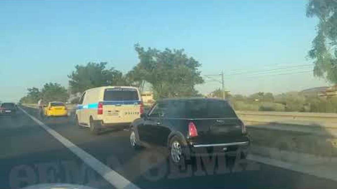 Πρόστιμα για κίνηση στη ΛΕΑ στο ύψος της Νέας Περάμου