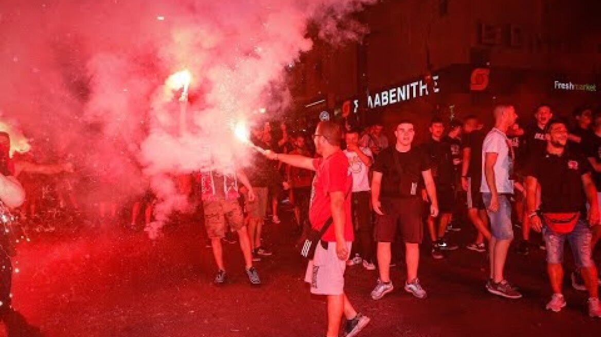 Έξαλλοι πανηγυρισμοί στον Πειραιά για την κατάκτηση του 45ου! | 2019/2020