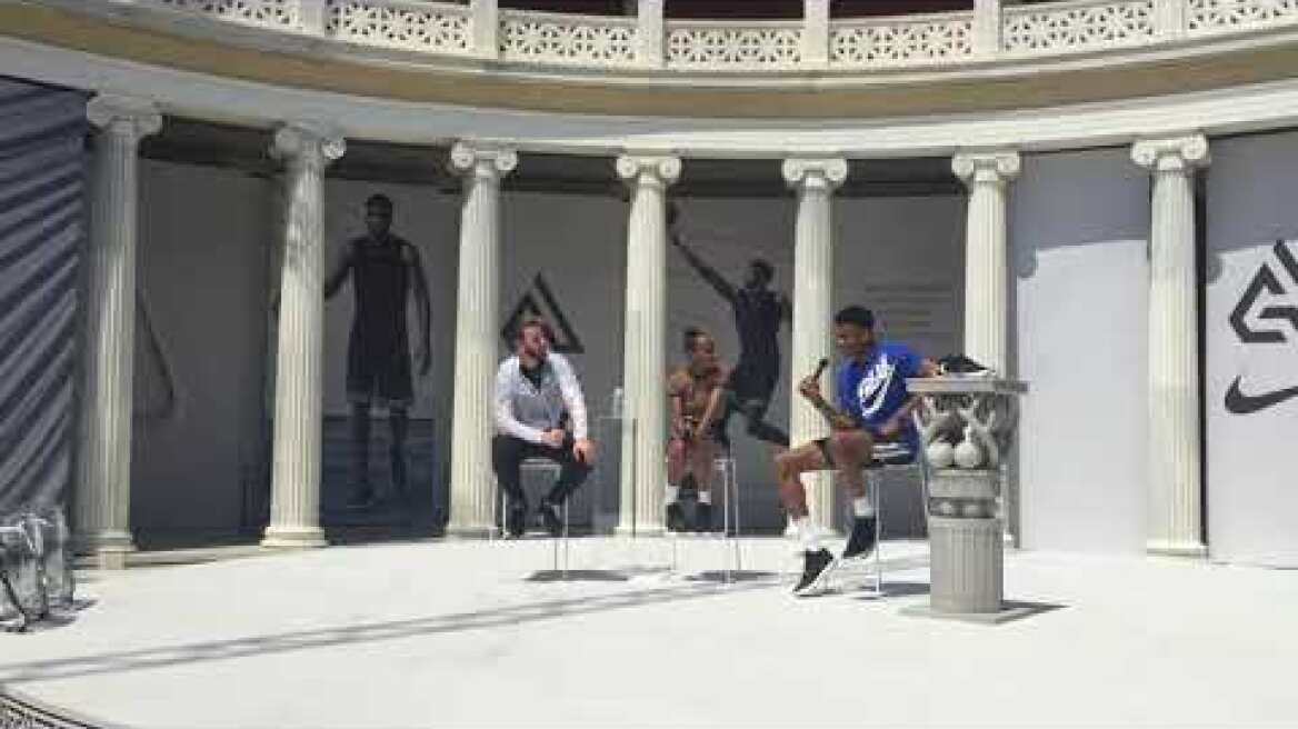 Στην Αθήνα ο Αντετοκούνμπο Αν εργάζεσαι σκληρά, τα όνειρα γίνονται πραγματικότητα part2