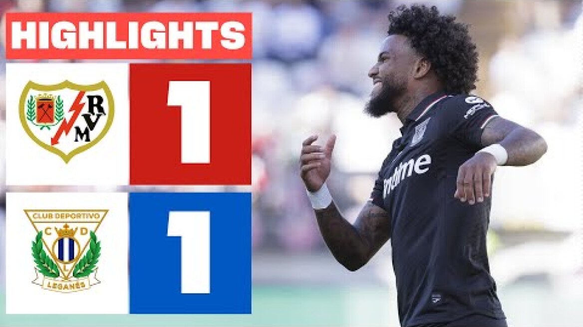 RAYO VALLECANO 1 - 1 CD LEGANÉS | RESUMEN LALIGA EA SPORTS